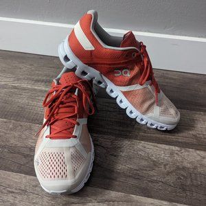 On Running Cloudflow Rust/Rose Women's Tennis shoes